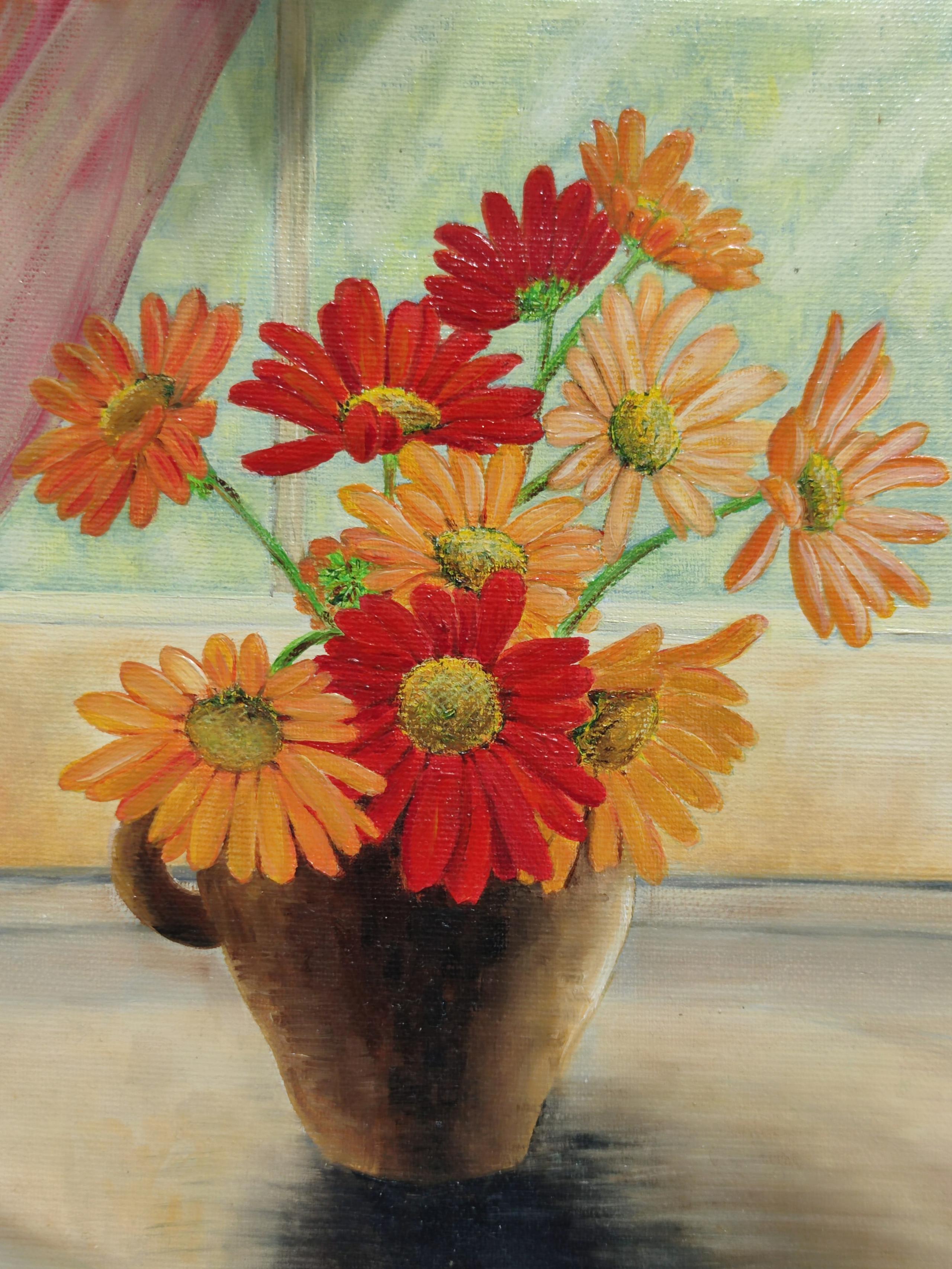 Gerbere fiori Dipinto