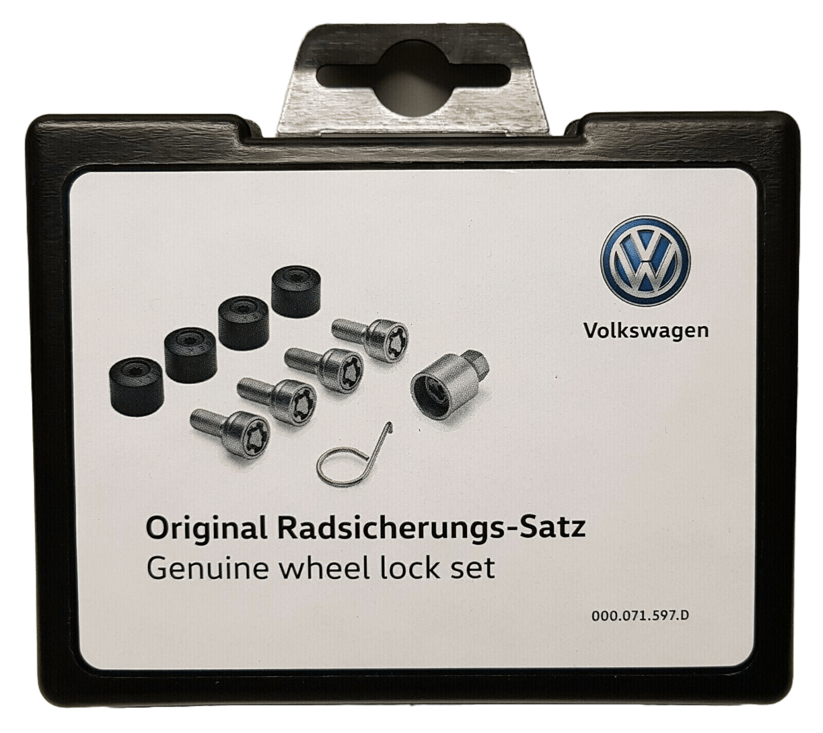 Bulloni antifurto ruote originali Volkswagen (000071597D)