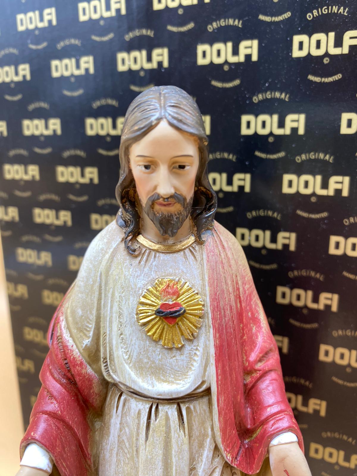 Statua in resina Sacro Cuore di Gesù 20 cm
