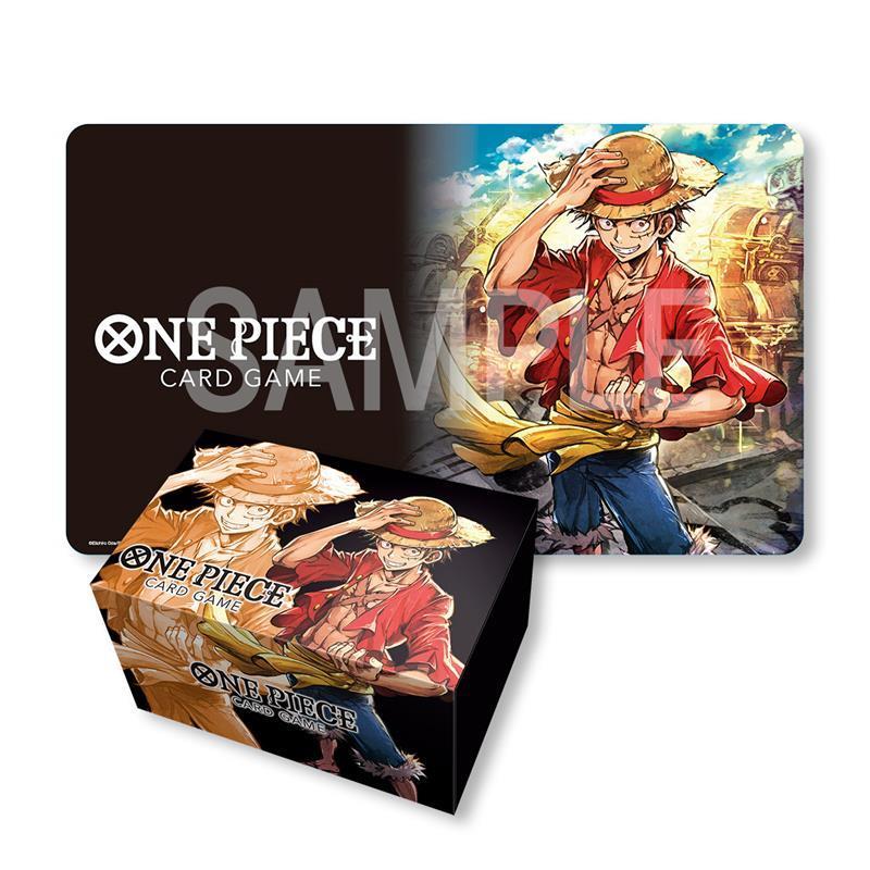 Playmat & Storage Box One Piece Card Game LUFFY