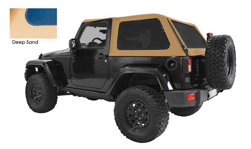 SUNTOP Ultimate FastBack TOP U2 - per Jeep JK 2P