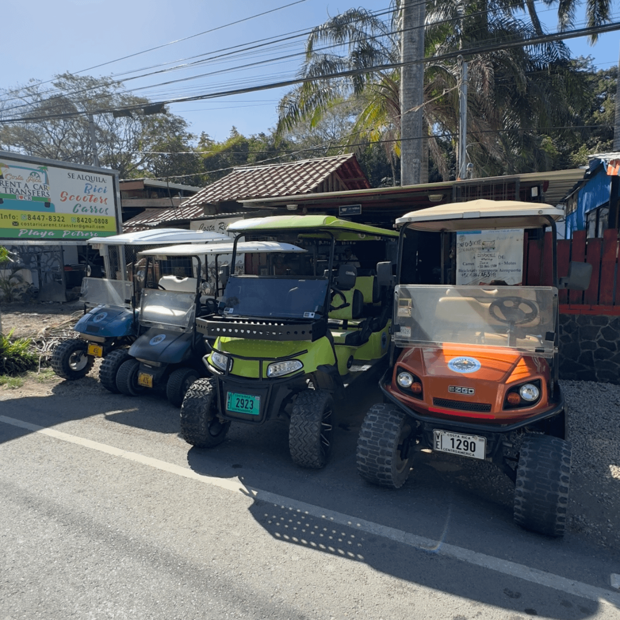 Our Fleet - Golf Cars