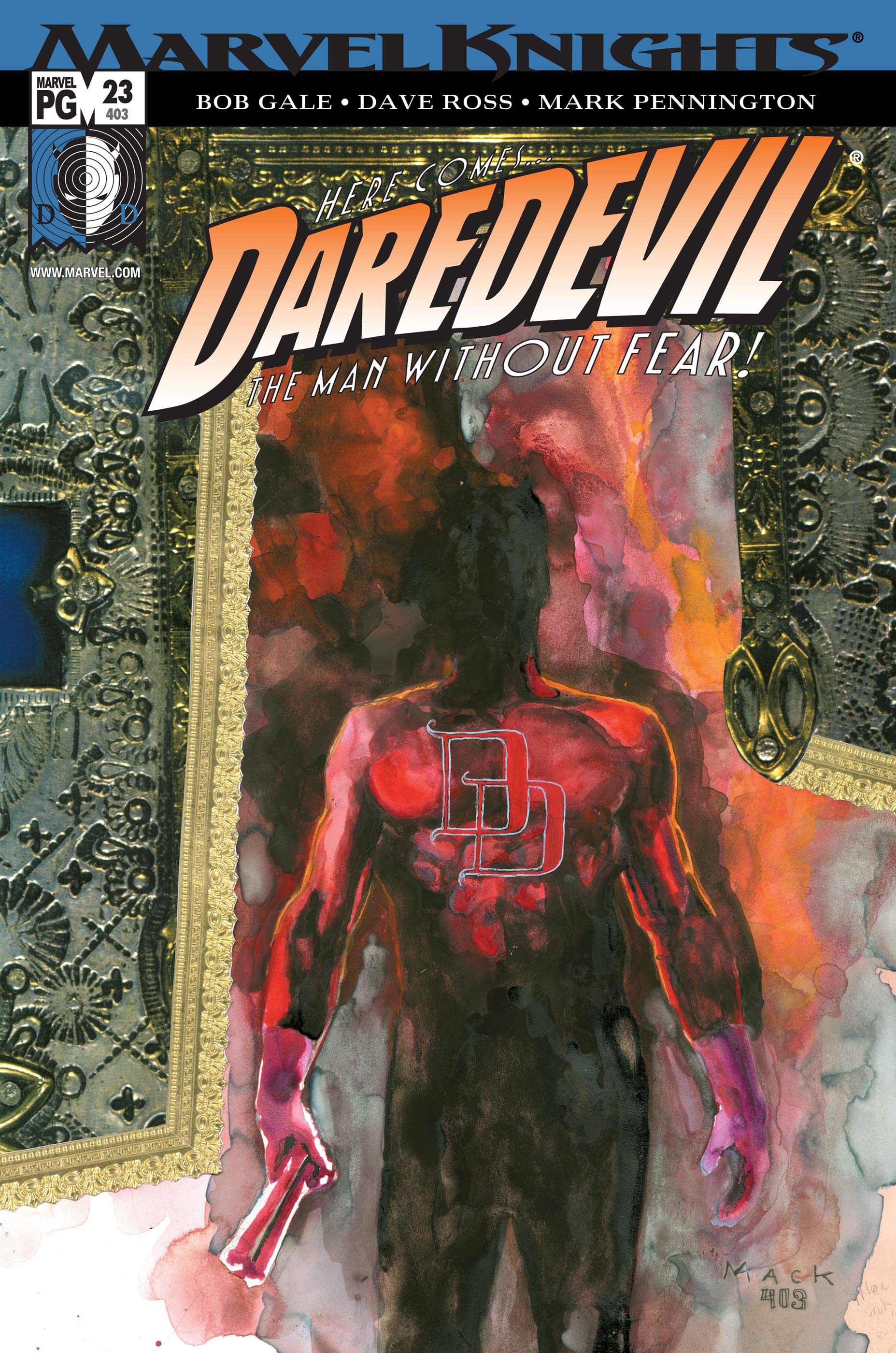 DAREDEVIL #20#21#22#23#24#25 - MARVEL COMICS (2001)