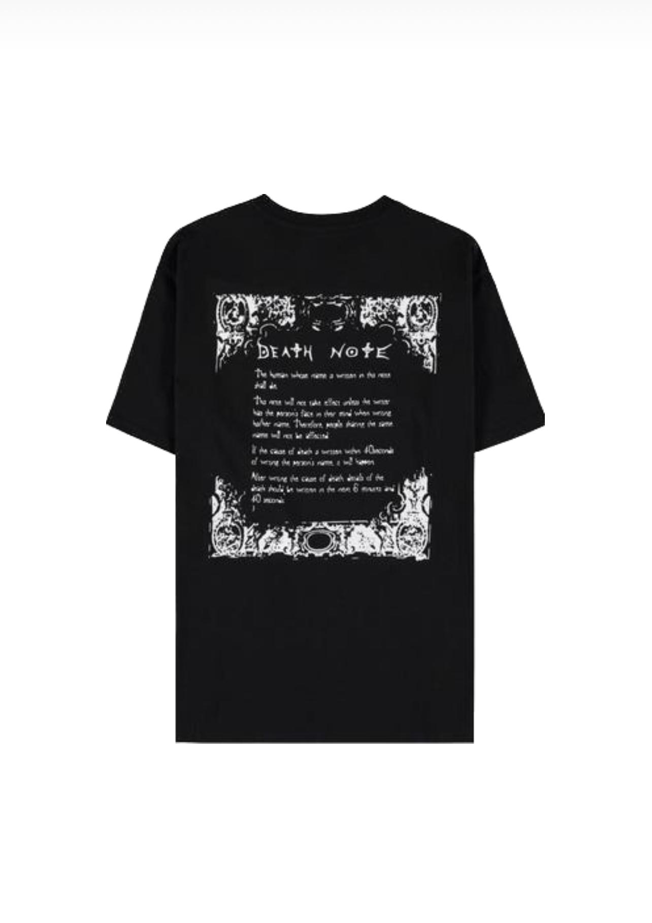 T-Shirt Death Note Rules