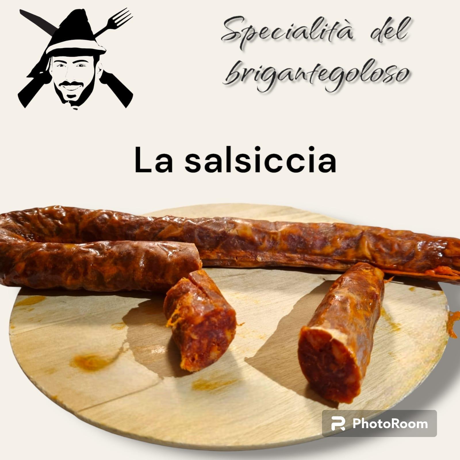 Salsiccia Calabrese con finocchietto, Dolce o piccante Curva. 250gr
