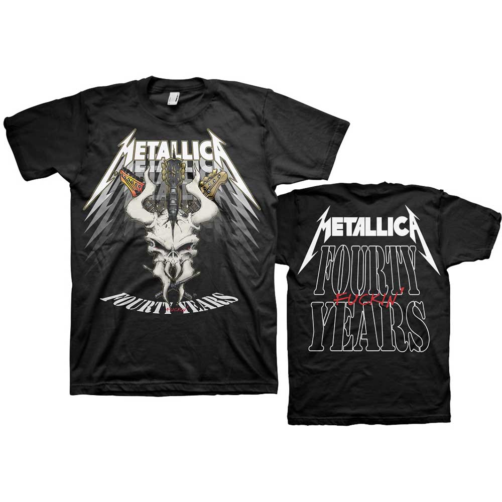T-shirt Metallica 40 anniversario
