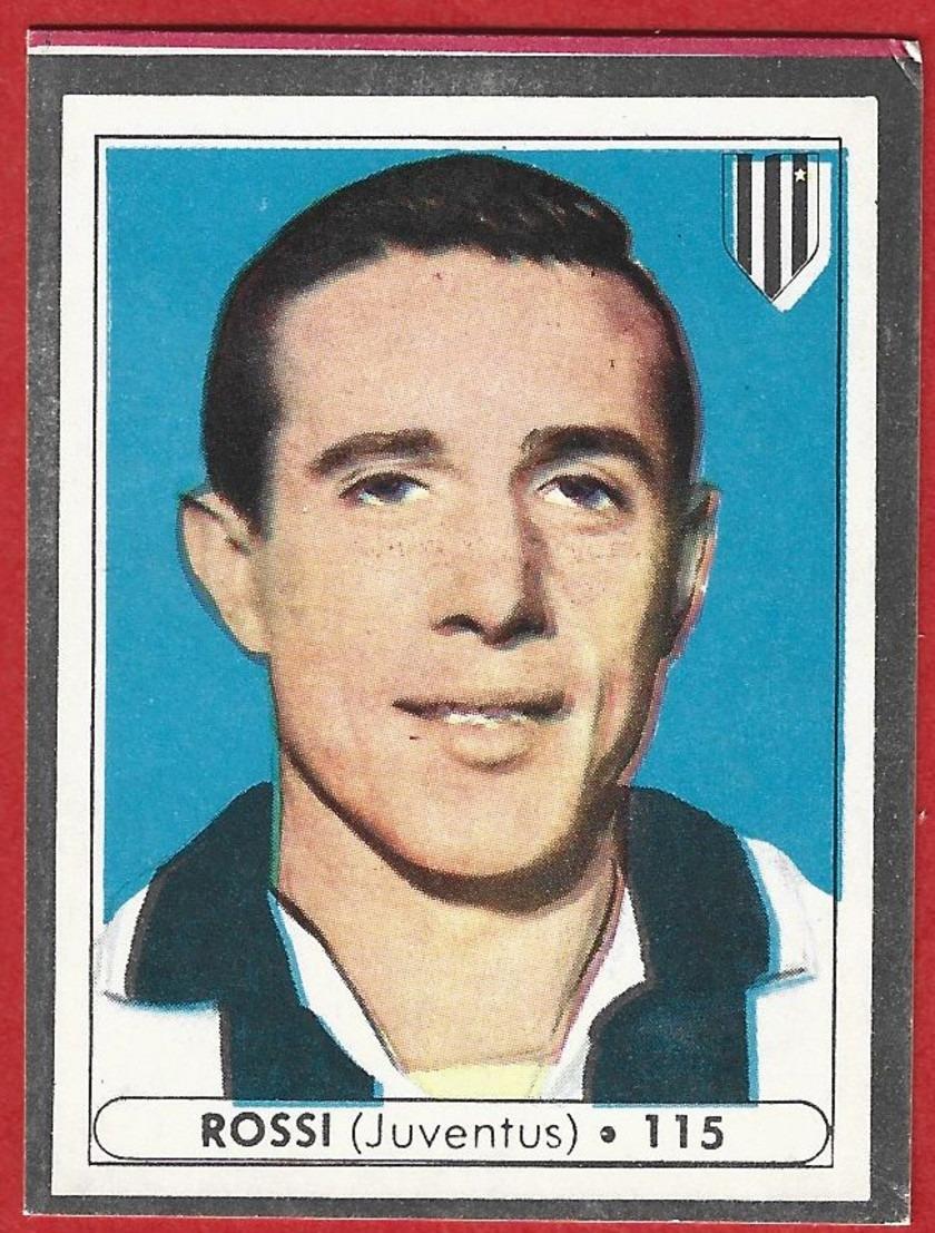 047> ROSSI - JUVENTUS = Figurina Calciatori LAMPO - Campionato 1962-63