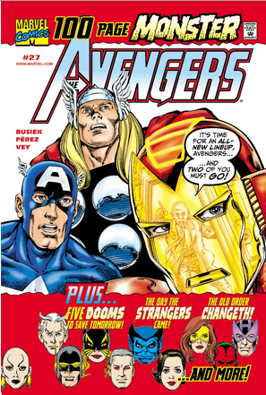 AVENGERS #25#26#27 - MARVEL COMICS (2000)