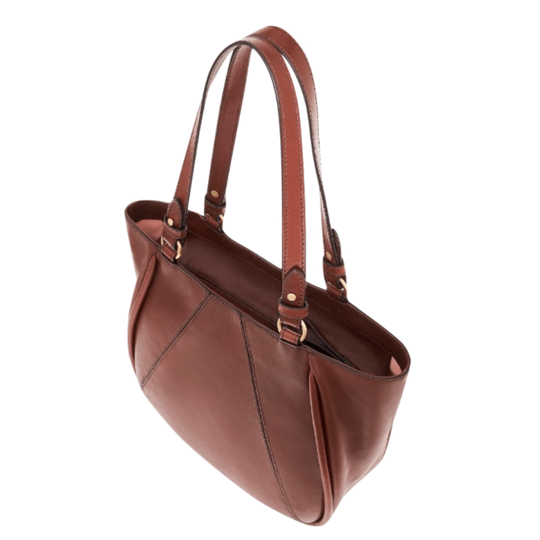 The Bridge 0449527J Borsa donna in pelle modello Shopping