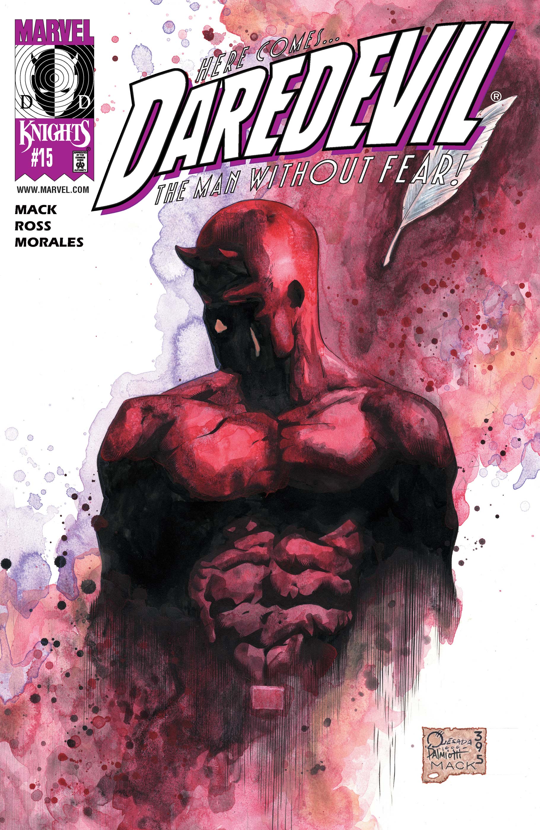 DAREDEVIL #12#13#14#15 - MARVEL COMICS (2001)