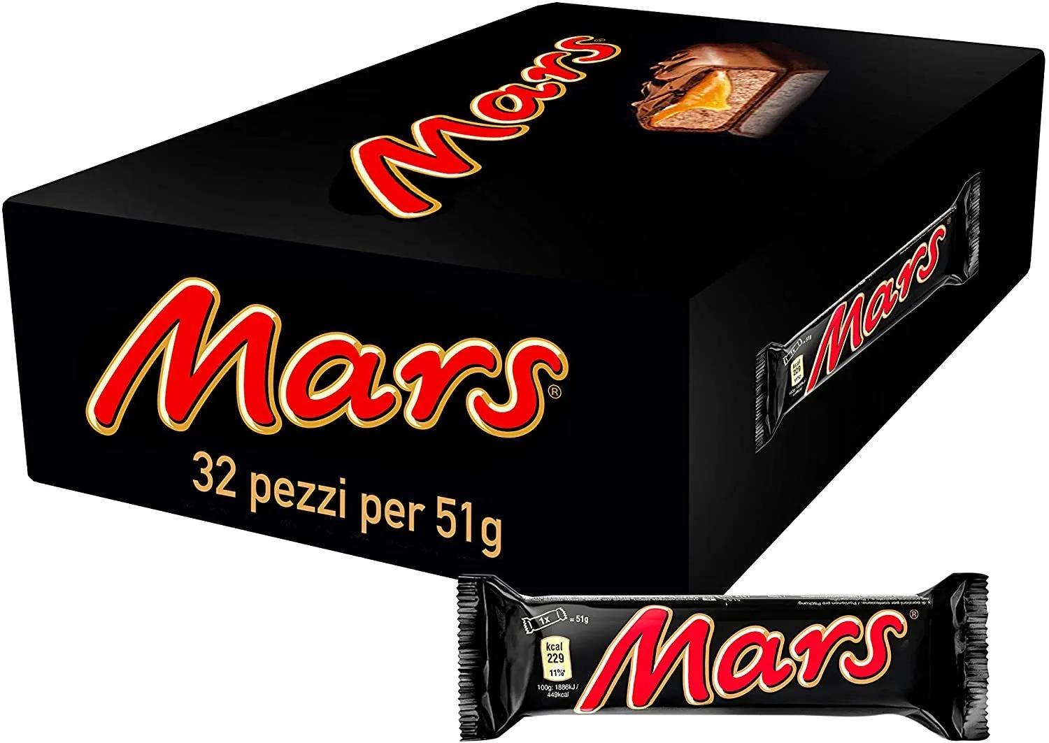 Cioccolato Snack MARS – scatola da 32 pz x 51 g