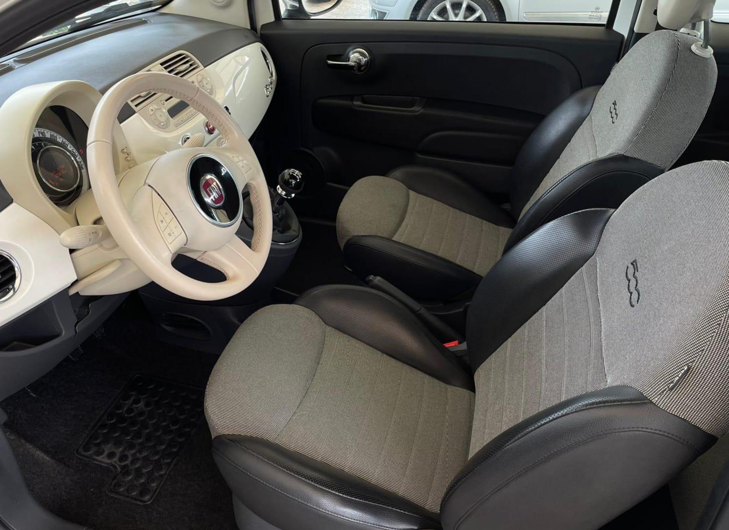 Fiat 500 Cabrio 1.2 Lounge 2011 km 112.000 Ok Neopatentati Unico Proprietario
