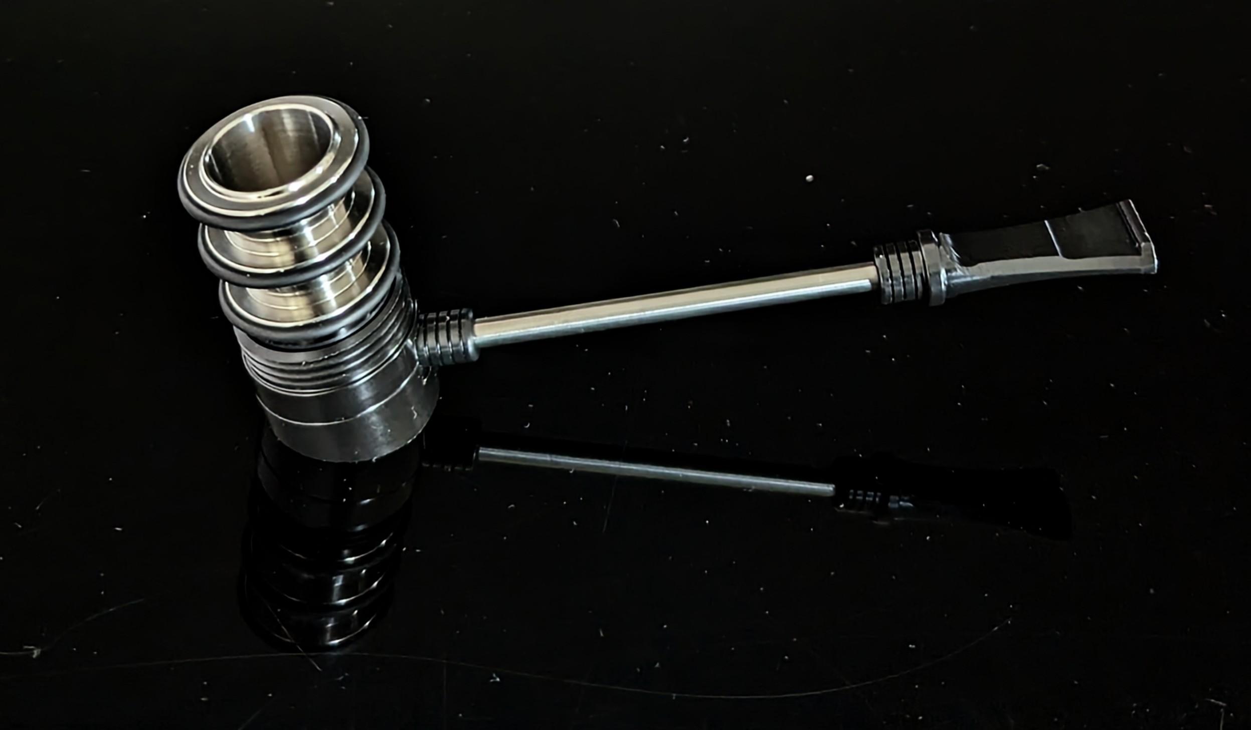 Job Pipe New Black Delrin Base (No Filtro) Per Modelli Bud