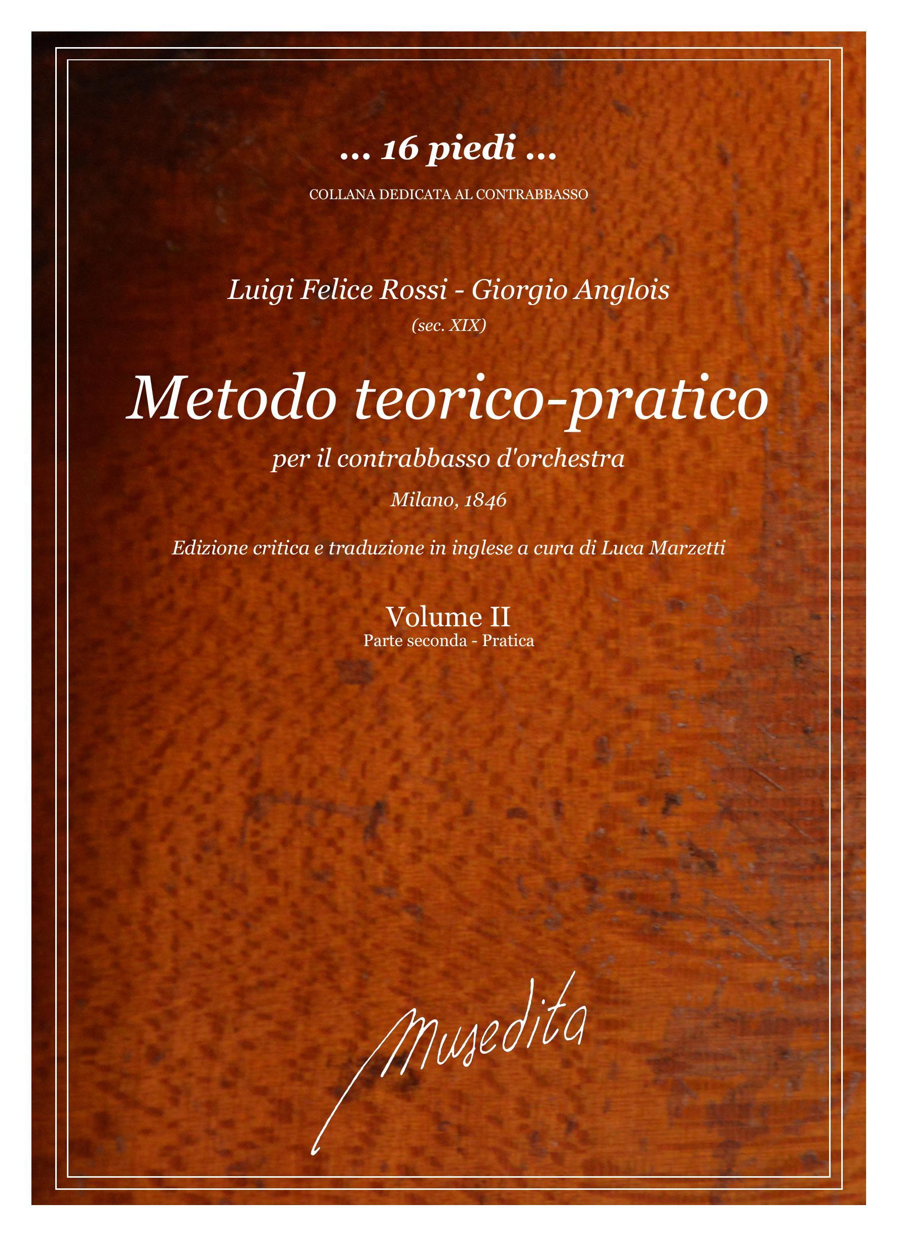 L.F.Rossi - G. Anglois: Metodo teorico-pratico per il contrabbasso d'orchestra (Milano, 1846)