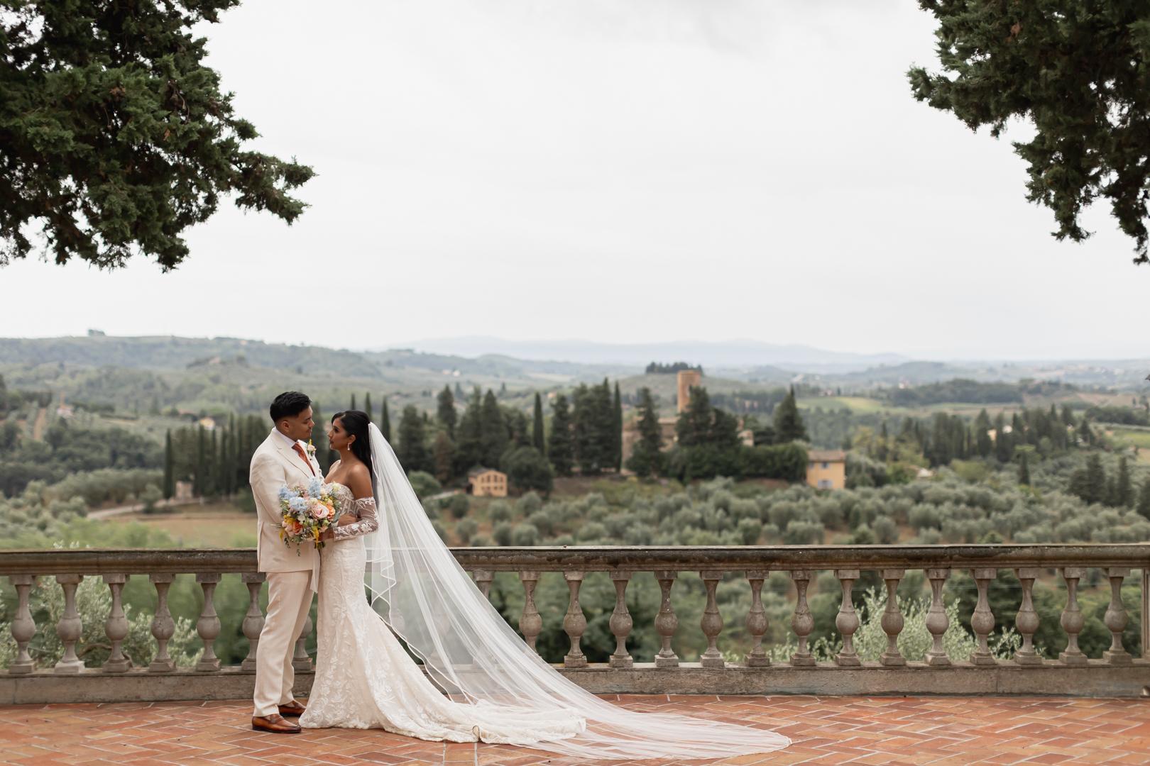 Colourful Destination Wedding in Chianti: Adrian and Chantel's Love Story - September 2024