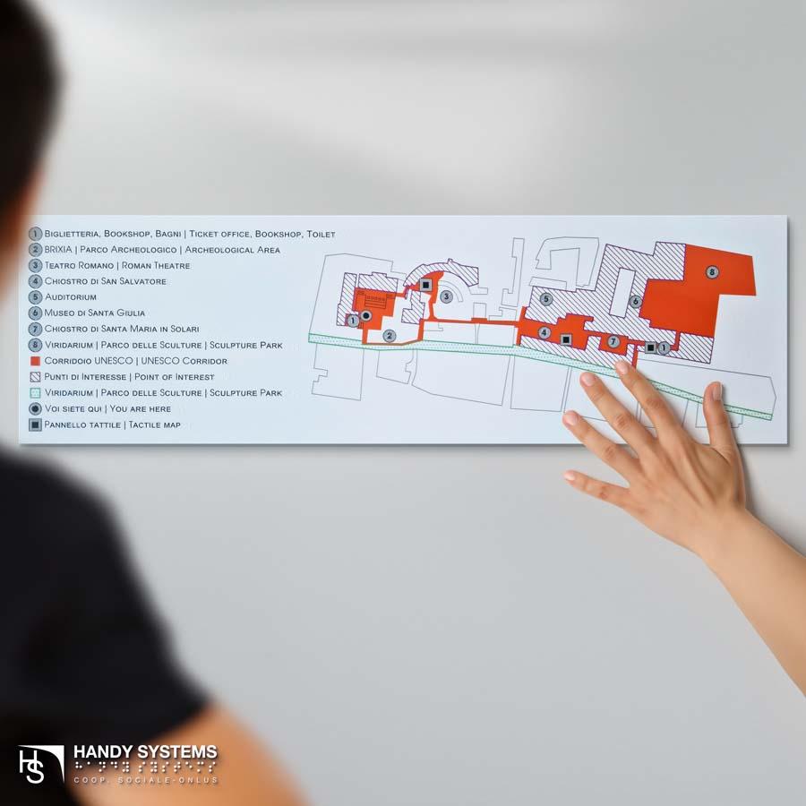 Mappa tattile - Archivio Stato di Grosseto