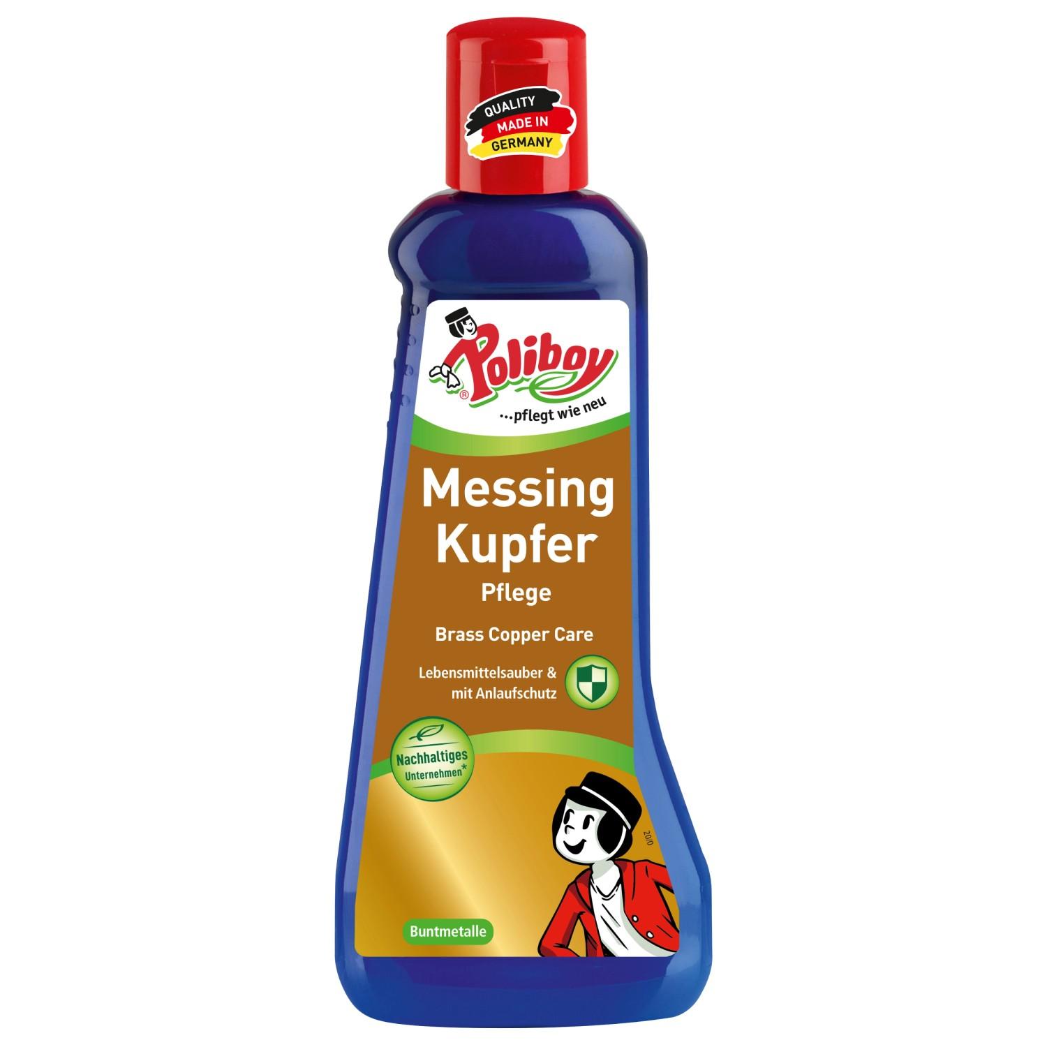 POLIBOY - Messing Kupfer - Pulitore e Protettivo per ottone e rame 200ml