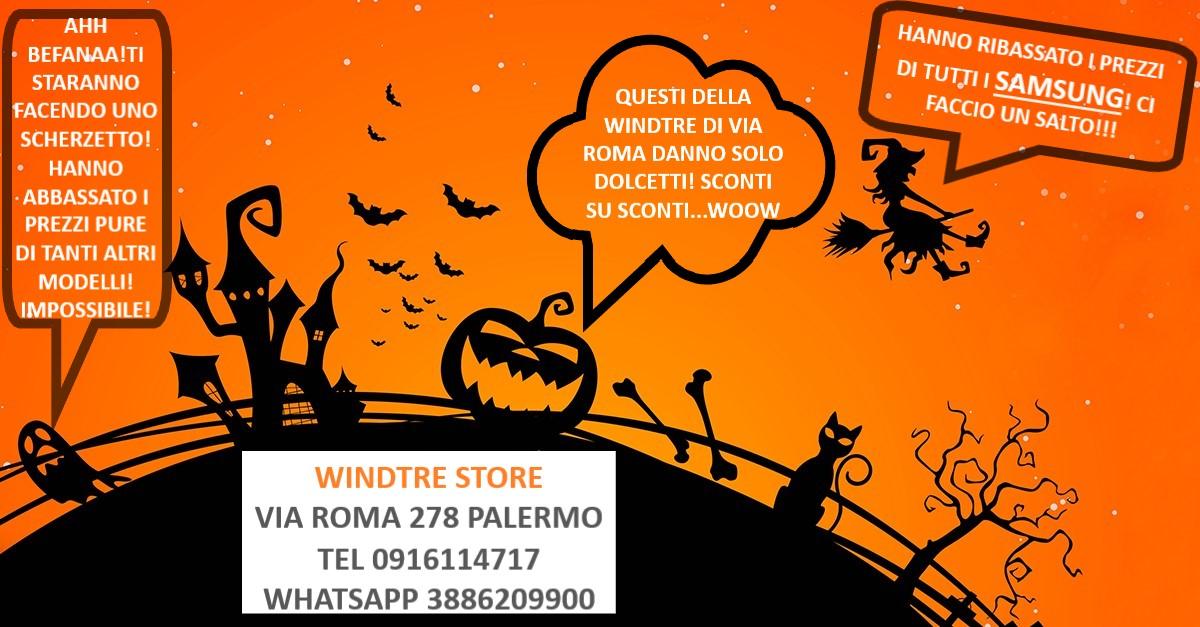 Halloween, promozioni, windtre, smartphone