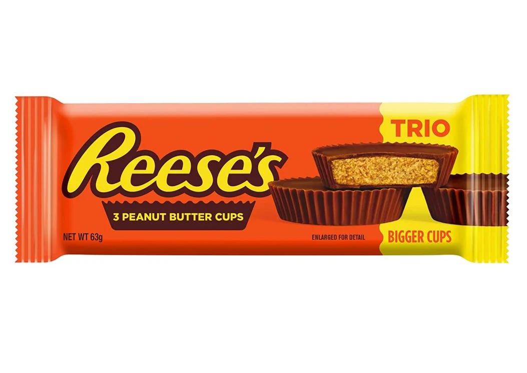 REESE'S REESE'S TRIO BIGGER CUPS GR 63 pz 40