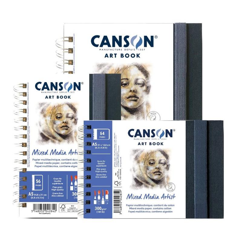 Canson Art Book - Mixed Media Artisti - Blocco Multitecnica