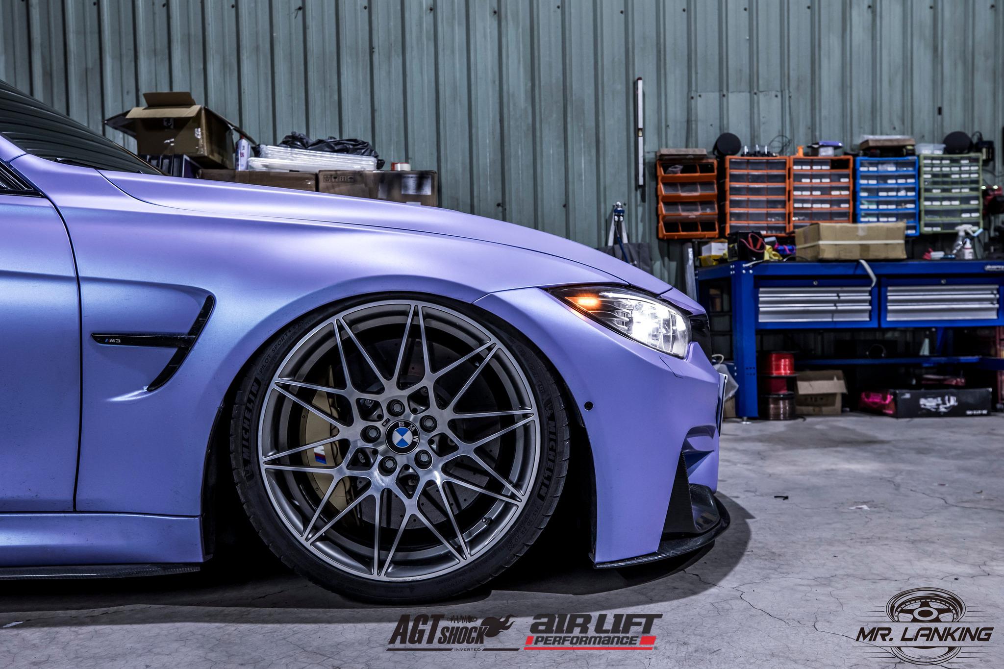 BMW F80 M3 - Inverted Air Suspension - AGT