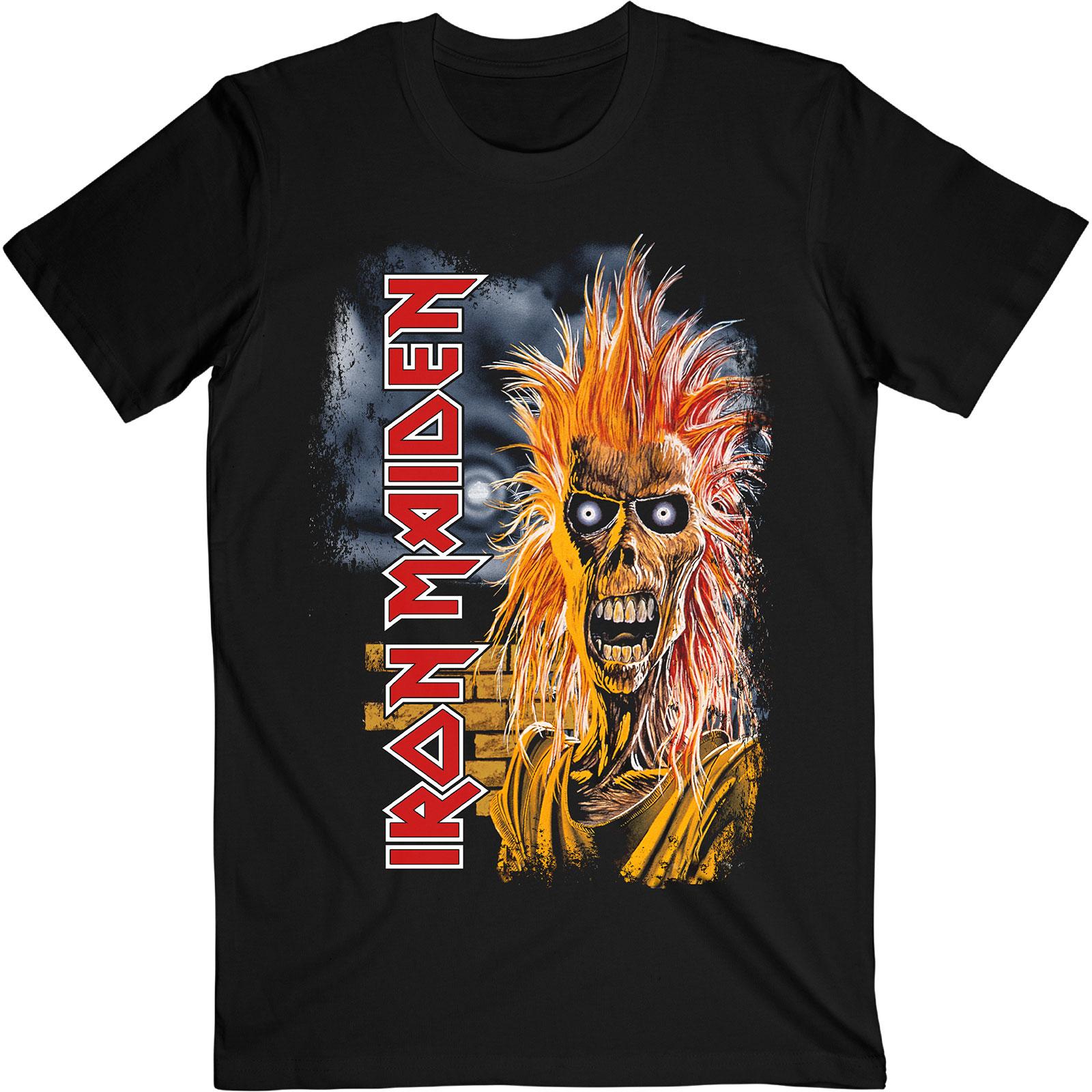 T-shirt Iron Maiden FIRST ALBUM TRACK LIST V.3. (BACK PRINT)