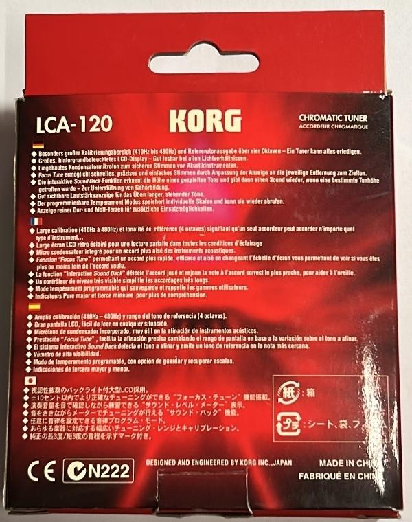 KORG Intonatore - LCA-120