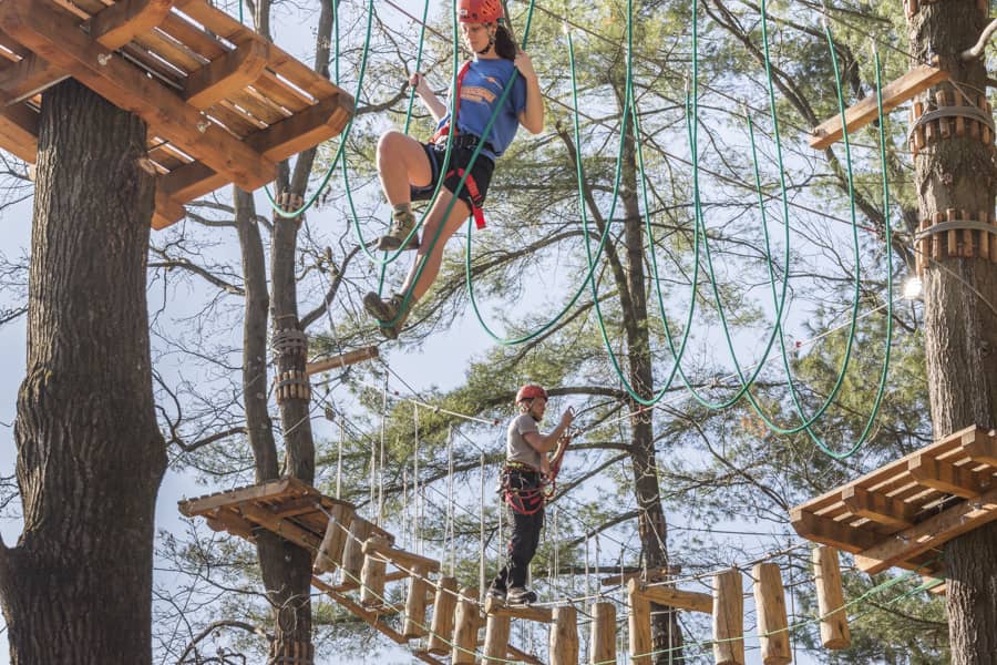 Foto di proprietà dell'Adventure Park Lago d'Orta LE PIGNE