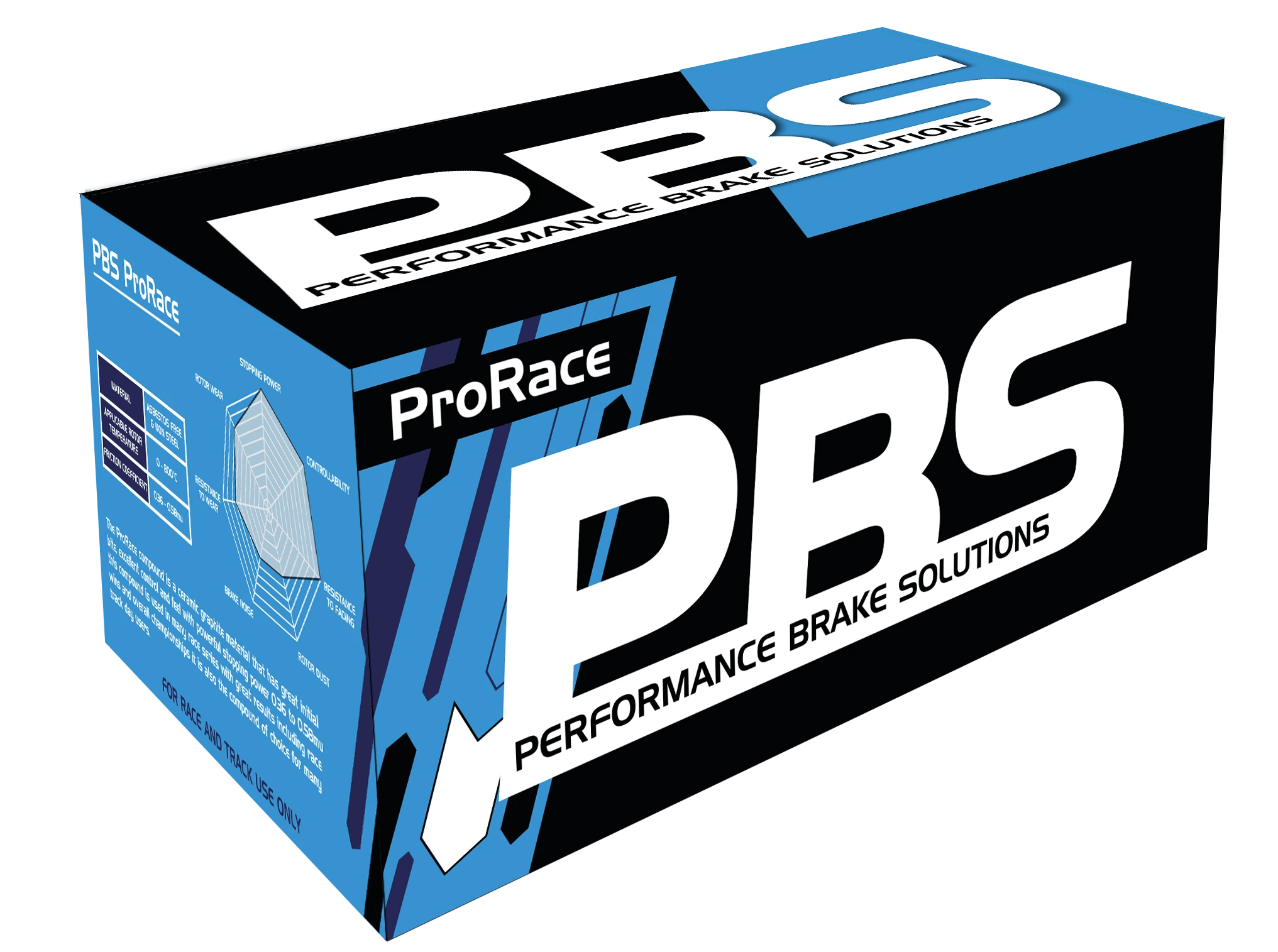 PBS Brake Pads Front / Rear Renault Clio IV 1.6 TCe RS