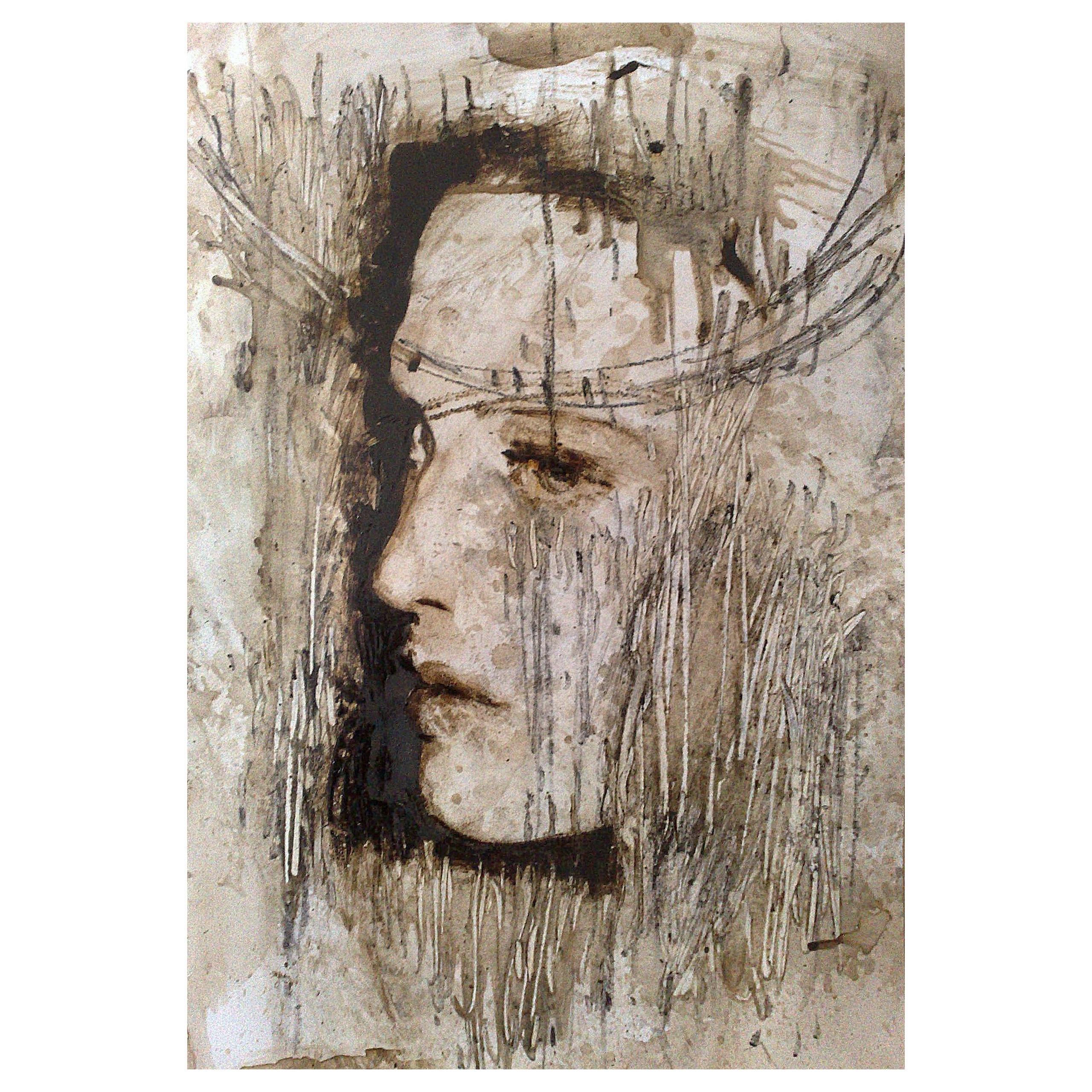 Simona Fedele Artista, carte in tecnica mista, mostra d'arte, disegno e acquerello su carta nepalese fatta a mano, scratch, scratch book