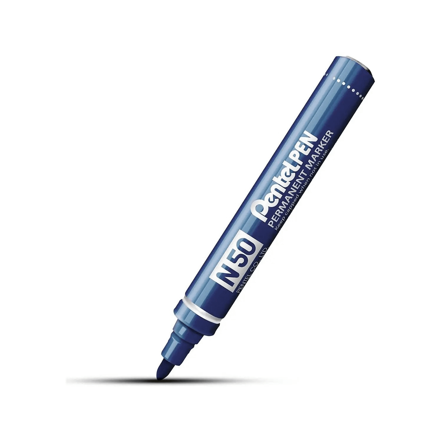 PENTEL PEN N50 MARCATORE PERMANENTE BLU