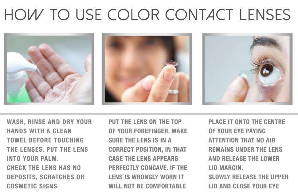 Contact Lenses Pretty Eyes Young Monthly Color 0 power