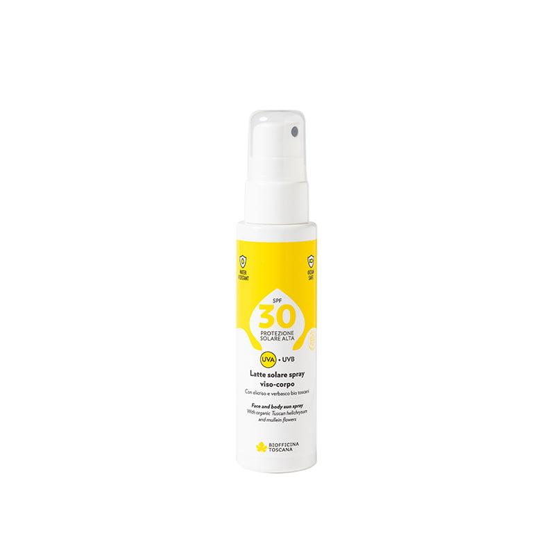 Latte solare spray viso-corpo SPF30