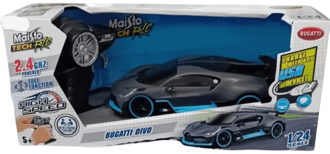 Auto radiocomandata Bugatti