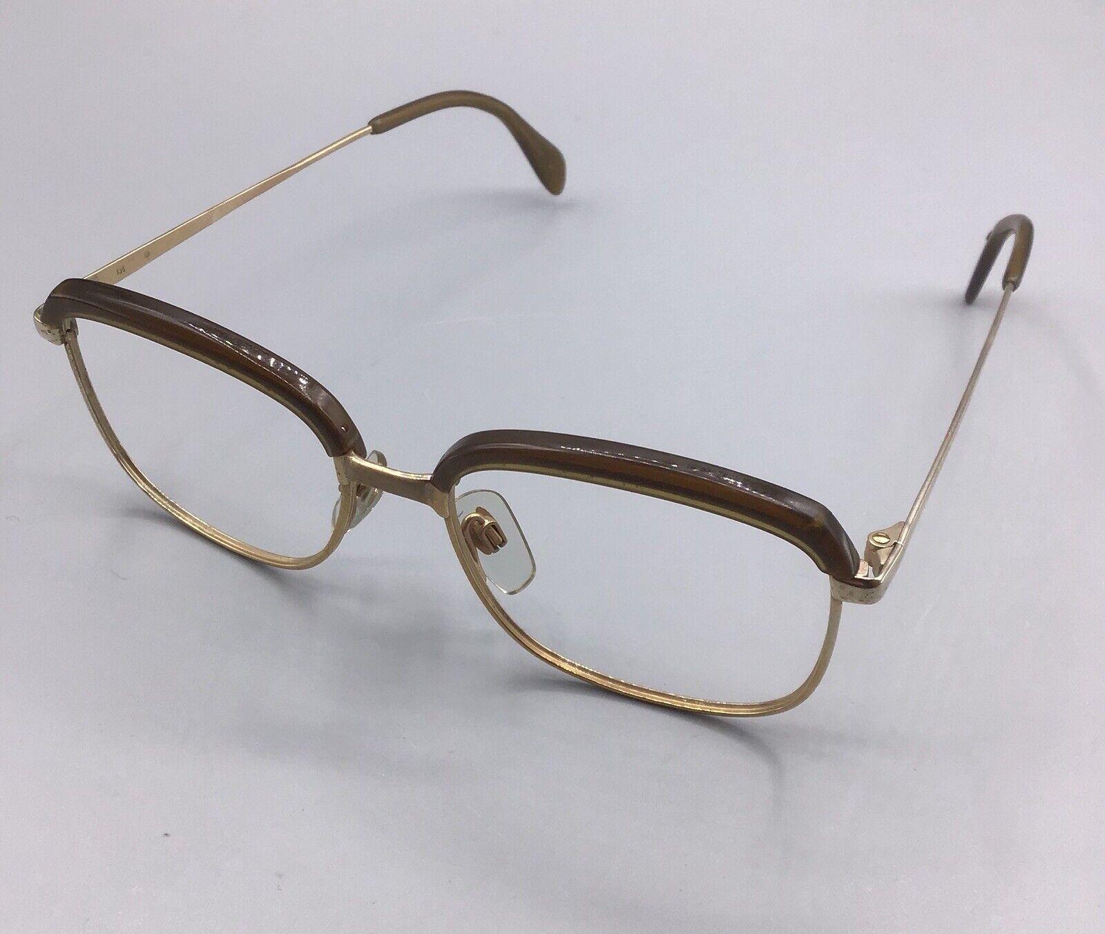 Metzler Germany brillen occhiale eyewear frame brillen lunettes 7160 model gold bdf