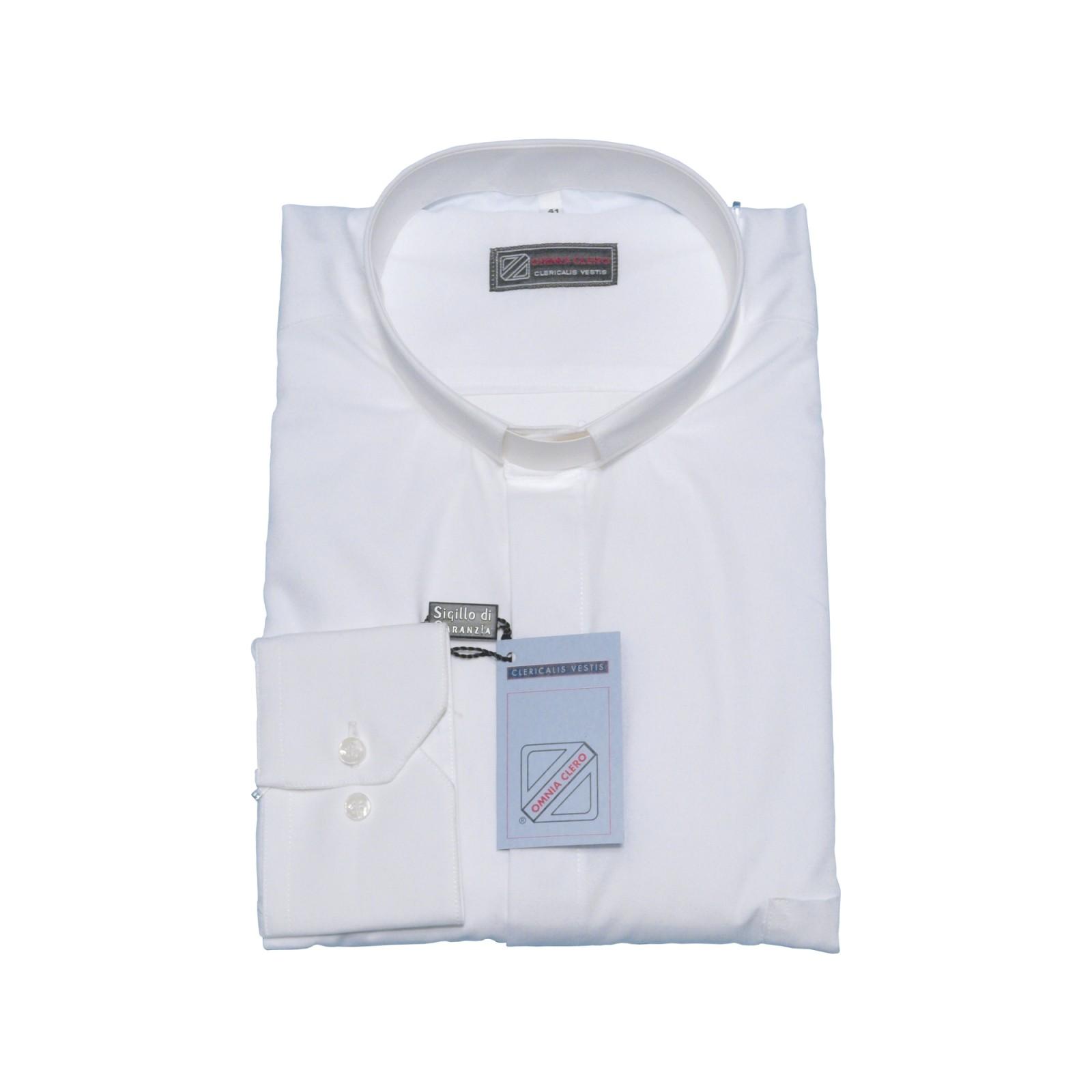 CAMICIA CLERGY FIL A FIL MEZZA MANICA