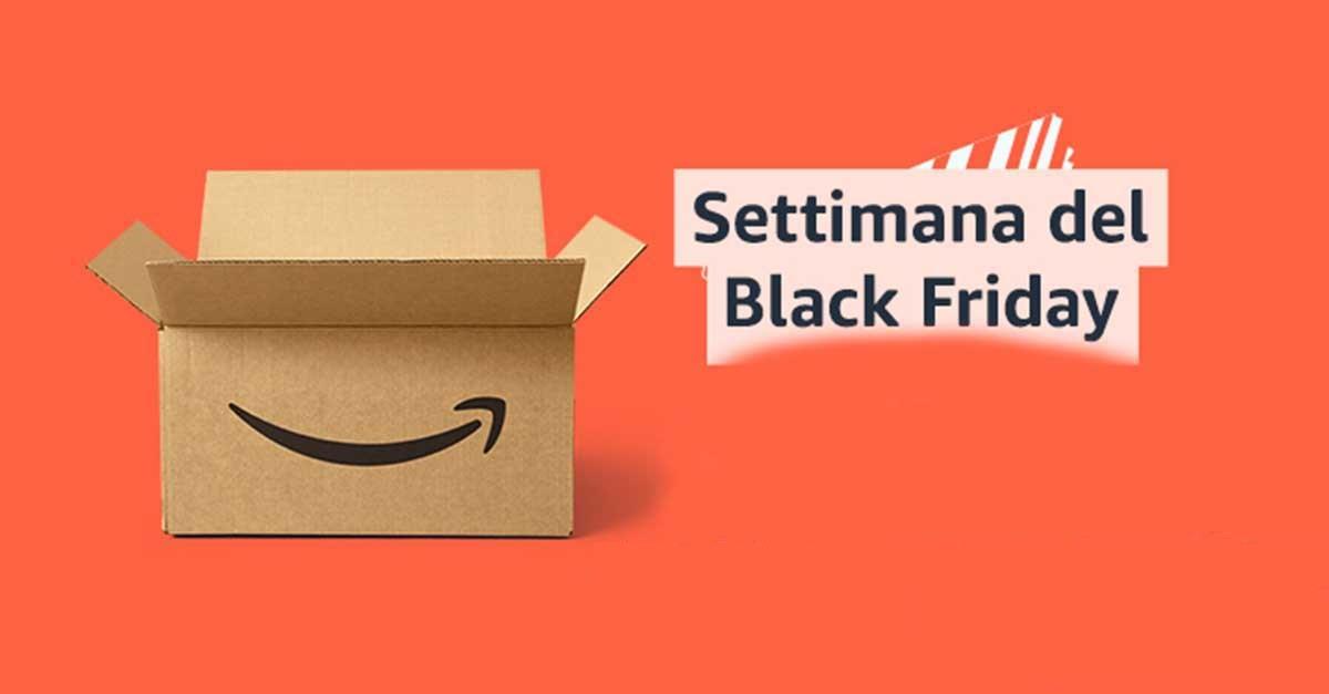 Amazon Black Friday Week a partire dal 18 Novembre. Ecco come ricevere le offerte migliori