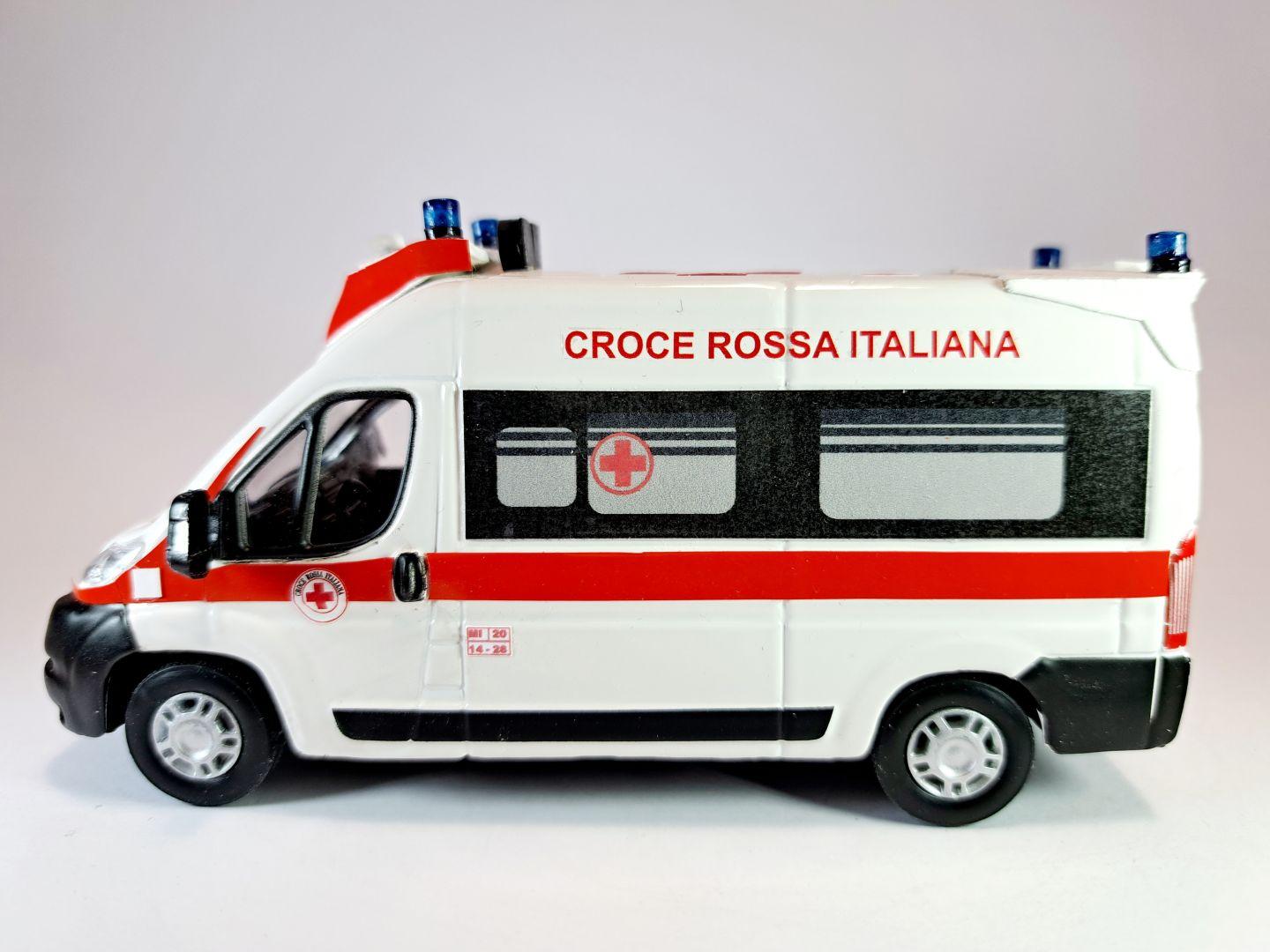 FIAT DUCATO X250 CROCE ROSSA ITALIANA MILANO