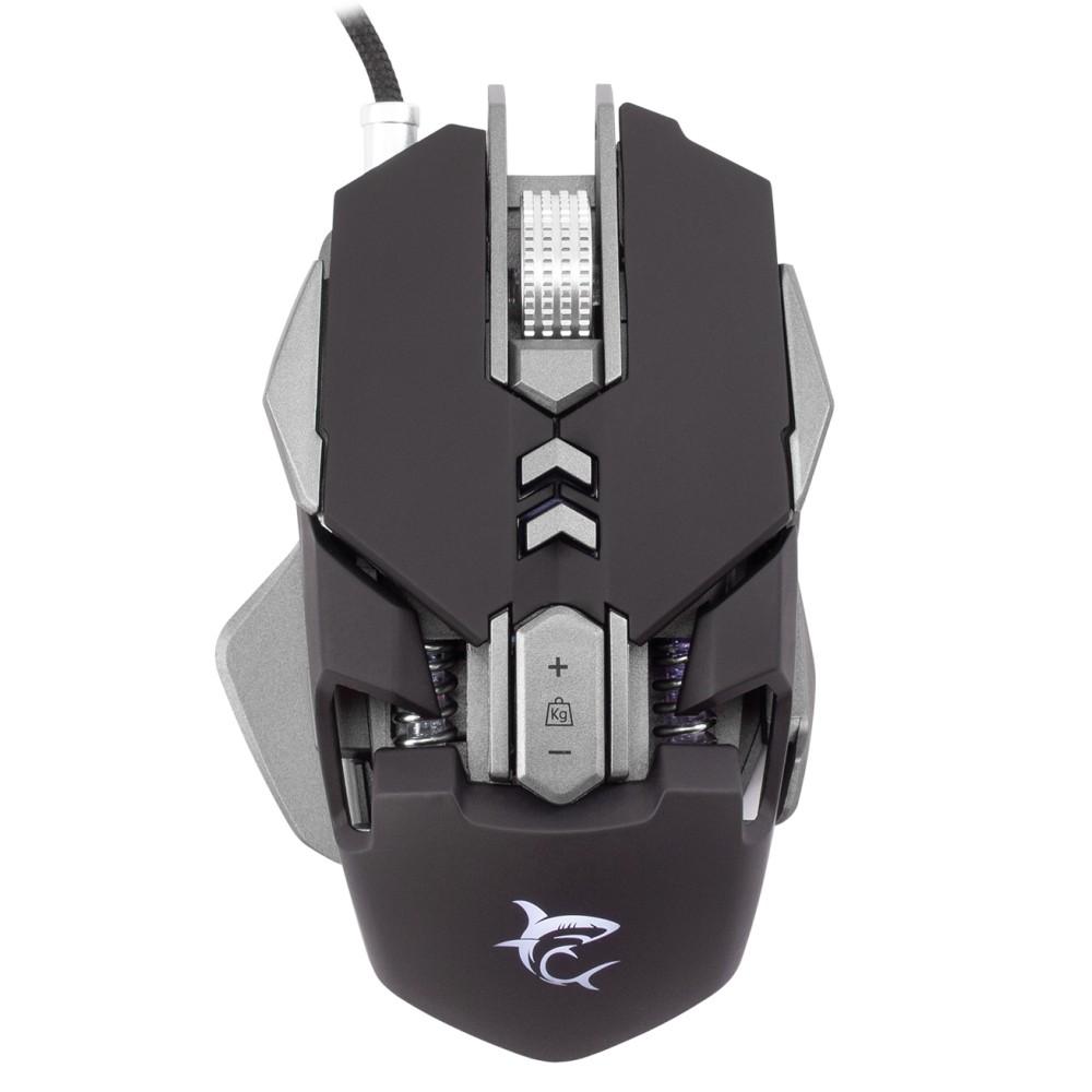 Mouse Gaming USB 4800dpi 7 Tasti Nero Shaka Zulu GM-5001