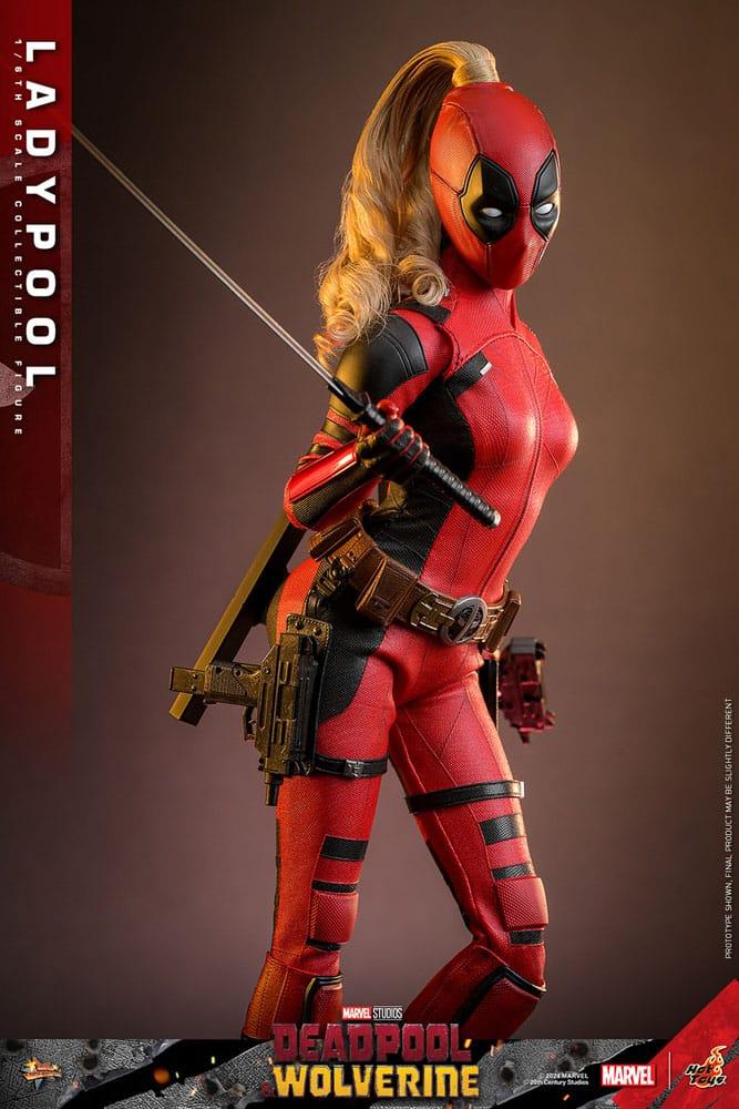 Hot Toys LADYPOOL 1/6 Action FIGURE DEADPOOL & Wolverine