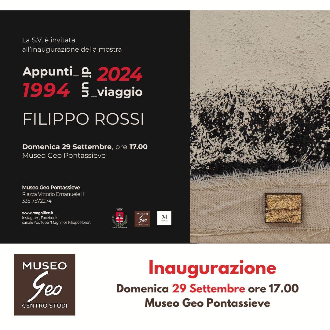 FILIPPO ROSSI Appunti di Viaggio 1994-2024.