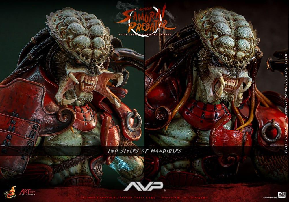 Hot Toys PREDATOR SAMURAI Akaoni AVP Artist FIGURE 1/6