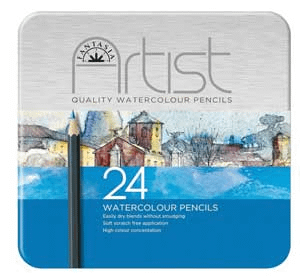 Fantasia Artist - Premium Watercolour Pencils - Set 24 matite colorate acquerellabili (copy)