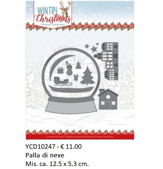Fustelle Natale - YCD10247 palla di neve