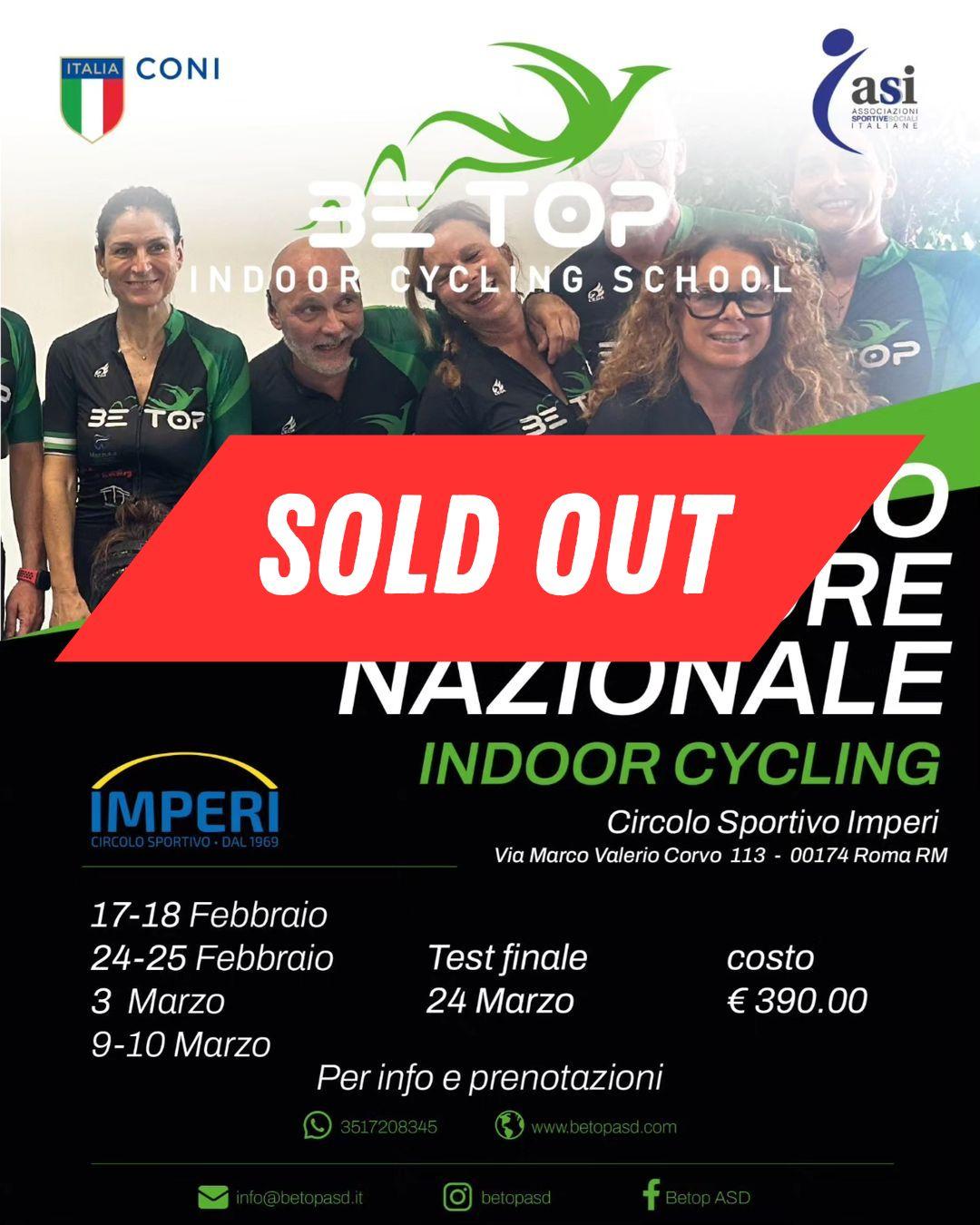 Corso Allenatore Nazionale Indoor Cycling