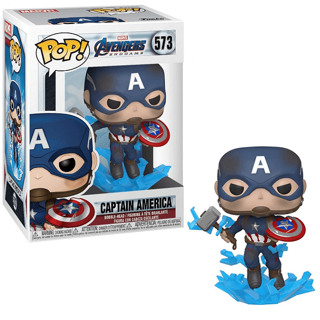 Funko Pop 573 - Captain America (Bobble Head)