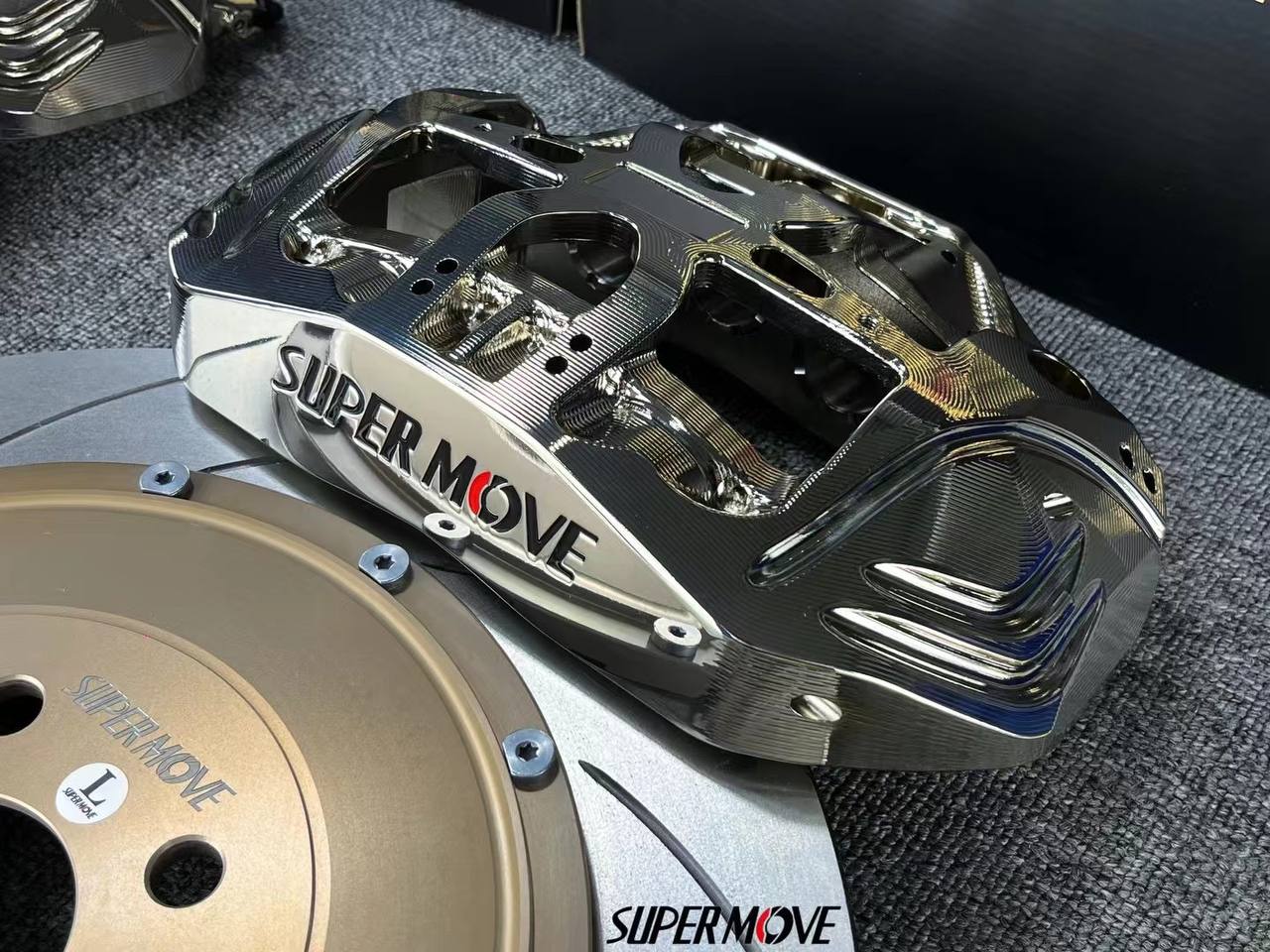 Front Big Brake 6 POT Forged Monoblock RS6 ( 355 / 378 /  390 mm ) - SUPER MOVE