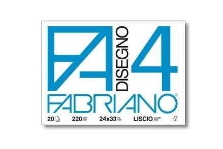 Blocco Fabriano F4 24x33 liscio