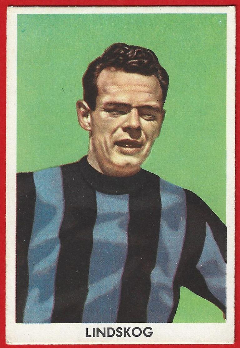 073> BENGT LINDSKOG - INTER = Figurina Calciatori SIDAM - Campionato 1960-61