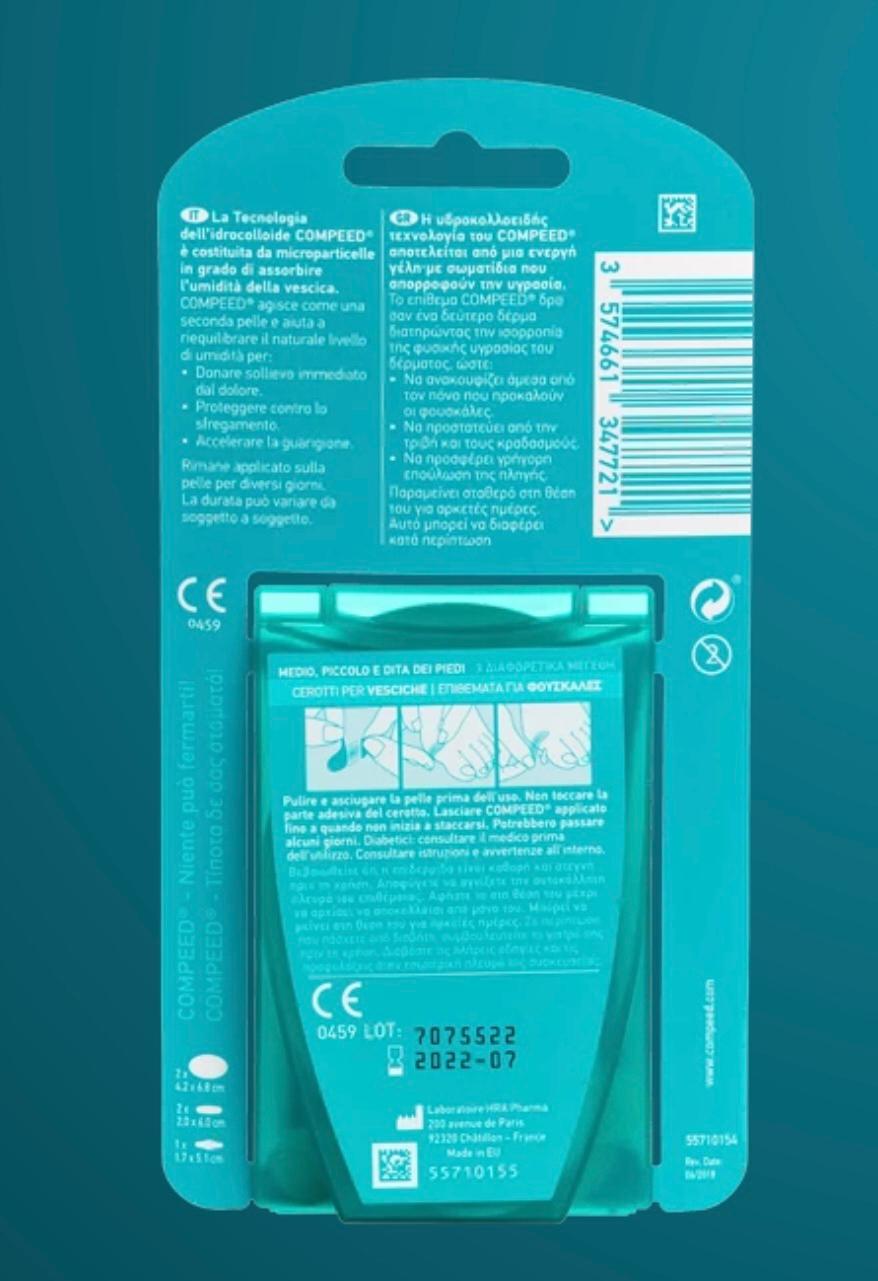 Compeed® Cerotti per Vesciche Misto